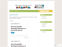 Tablet Screenshot of beadedbaubles.wordpress.com
