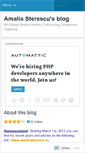 Mobile Screenshot of amaliasterescu.wordpress.com