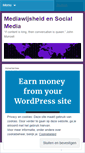 Mobile Screenshot of mediawijsheidsocialmedia.wordpress.com