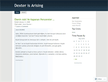 Tablet Screenshot of dexdreams.wordpress.com