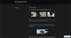 Desktop Screenshot of alexwallacedunlop.wordpress.com