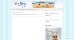 Desktop Screenshot of aliciaalcones.wordpress.com