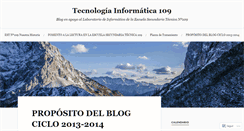 Desktop Screenshot of computoest109.wordpress.com
