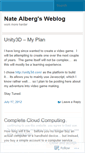 Mobile Screenshot of natealberg.wordpress.com