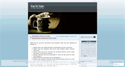 Desktop Screenshot of kopiairhujan.wordpress.com
