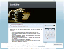 Tablet Screenshot of kopiairhujan.wordpress.com