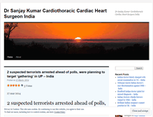 Tablet Screenshot of drsanjaykumarsurgeon.wordpress.com