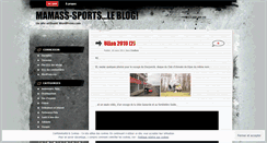 Desktop Screenshot of mamasssports.wordpress.com