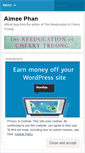 Mobile Screenshot of aimeephan.wordpress.com