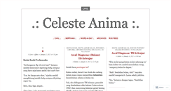 Desktop Screenshot of celesteanima.wordpress.com