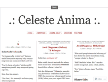 Tablet Screenshot of celesteanima.wordpress.com