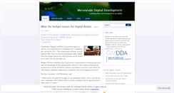 Desktop Screenshot of gmdda.wordpress.com