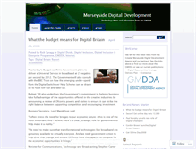 Tablet Screenshot of gmdda.wordpress.com