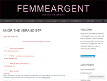 Tablet Screenshot of femmeargent.wordpress.com