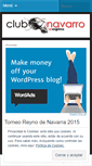 Mobile Screenshot of navarraesgrima.wordpress.com