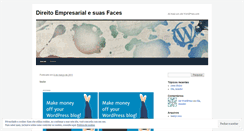 Desktop Screenshot of midiaedireitoempresarial.wordpress.com