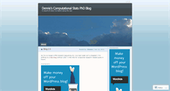 Desktop Screenshot of dennisphdblog.wordpress.com