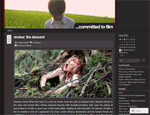 Tablet Screenshot of committedtofilm.wordpress.com