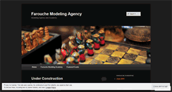 Desktop Screenshot of farouchemodelagency.wordpress.com