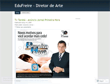 Tablet Screenshot of edufreire.wordpress.com