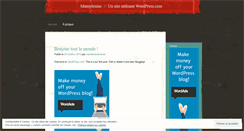 Desktop Screenshot of marielouisekremer.wordpress.com