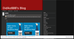 Desktop Screenshot of didikz888.wordpress.com