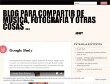 Tablet Screenshot of juanjoge.wordpress.com