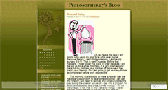 Desktop Screenshot of philosopher27.wordpress.com