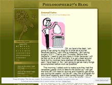 Tablet Screenshot of philosopher27.wordpress.com