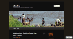 Desktop Screenshot of aboutfog.wordpress.com