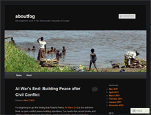 Tablet Screenshot of aboutfog.wordpress.com