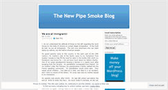 Desktop Screenshot of pipesmokeblog.wordpress.com