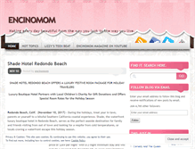 Tablet Screenshot of encinomom.wordpress.com