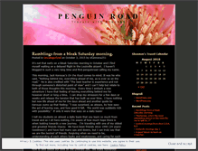Tablet Screenshot of penguinroad.wordpress.com