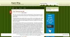 Desktop Screenshot of fossiltracegreens.wordpress.com