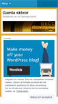 Mobile Screenshot of gamlaskivor.wordpress.com