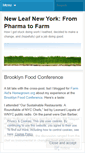 Mobile Screenshot of newleafny.wordpress.com