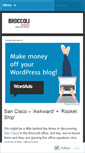 Mobile Screenshot of broccoliislisteningto.wordpress.com