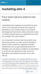 Mobile Screenshot of marketingahm4.wordpress.com