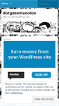 Mobile Screenshot of dorgassmanoloo.wordpress.com