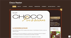 Desktop Screenshot of chocopassion.wordpress.com