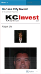 Mobile Screenshot of kcinvest.wordpress.com