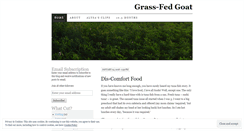Desktop Screenshot of grassfedgoat.wordpress.com