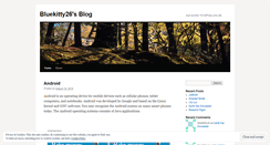 Desktop Screenshot of bluekitty26.wordpress.com