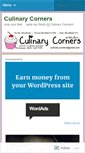 Mobile Screenshot of culinarycorners.wordpress.com