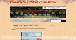 Desktop Screenshot of futsalpamplona.wordpress.com