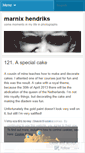 Mobile Screenshot of marnixhendriks.wordpress.com