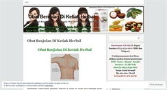 Desktop Screenshot of obatbenjolandiketiakherbalblog.wordpress.com