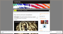 Desktop Screenshot of indietendy.wordpress.com