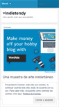 Mobile Screenshot of indietendy.wordpress.com